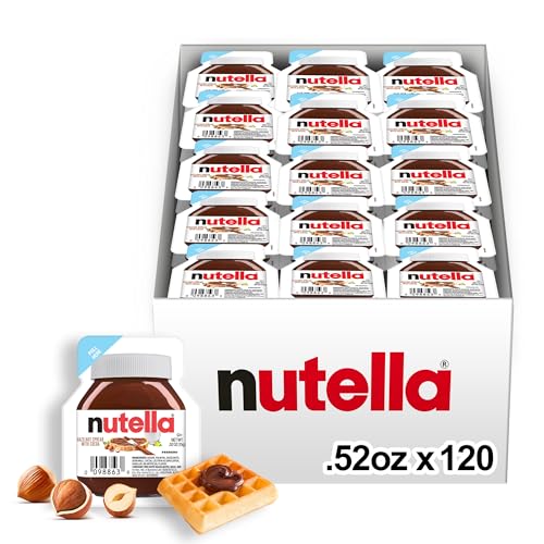 120 Pack Nutella Hazelnut Cocoa Spread Cups
