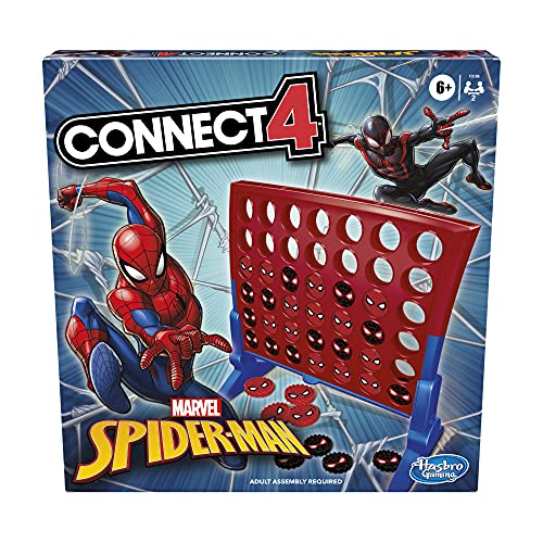 Hasbro Gaming Connect 4 Marvel Spider-Man Board Game