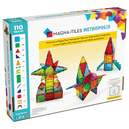 110-Piece MAGNA-TILES Magnetic Building Set