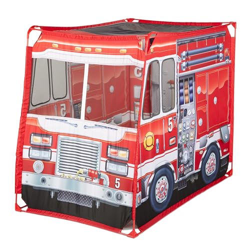 Melissa & Doug Fire Truck Play Tent for Kids