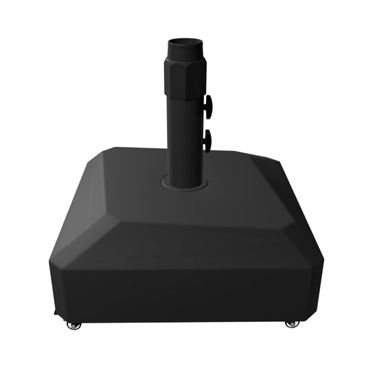 Heavy Duty Patio Umbrella Base with Wheels