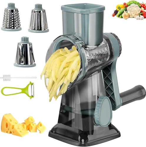 Rotary Cheese Grater with Handle