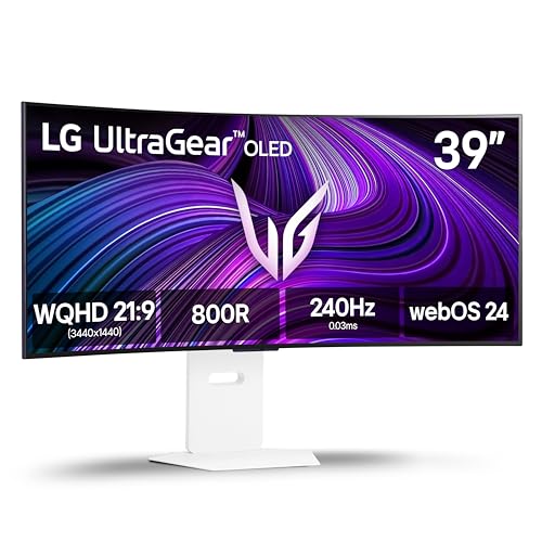 LG 39-Inch OLED Curved Gaming Monitor 240Hz WQHD