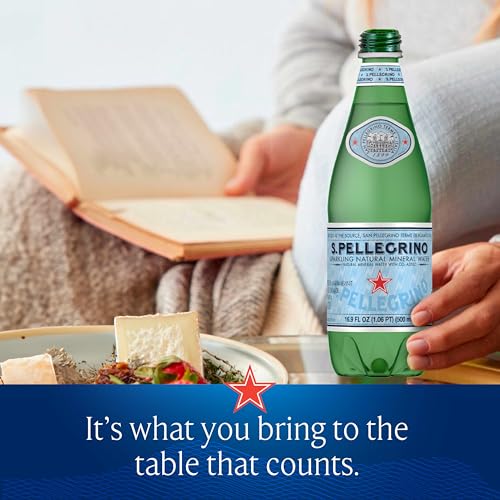San Pellegrino Sparkling Mineral Water, 12-Pack