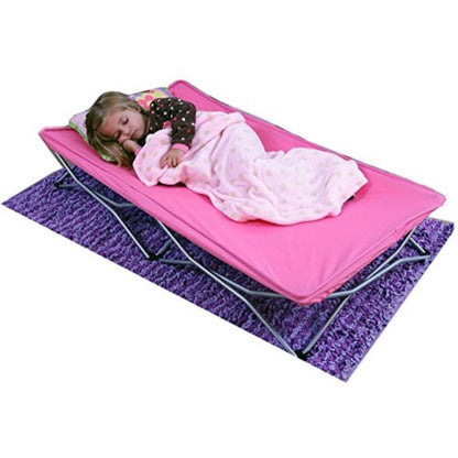 Regalo Portable Toddler Bed in Pink