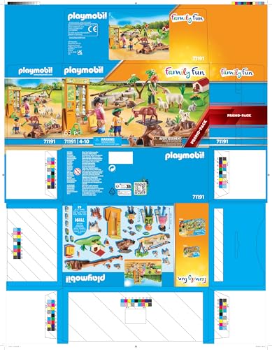 Playmobil Petting Zoo Animal Playset for Kids