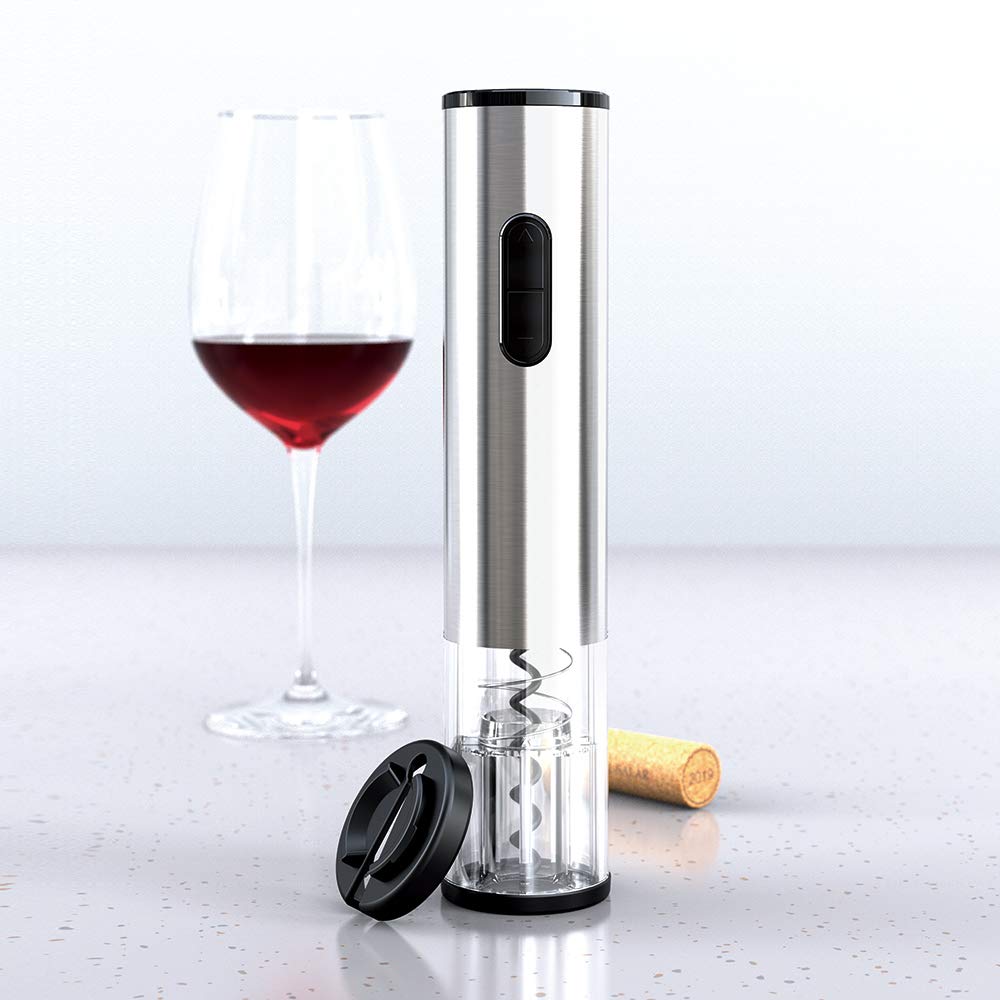 Automatic Electric Wine Opener with Foil Cutter