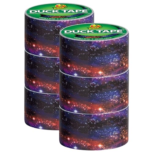 6 Pack Duck Printed Duct Tape Rolls