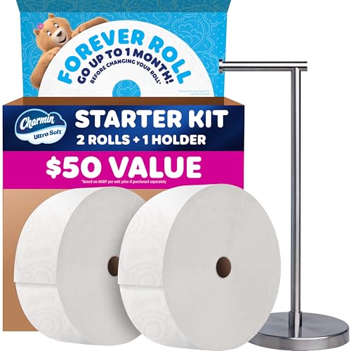 Charmin Ultra Soft Forever Roll Toilet Paper Starter Kit