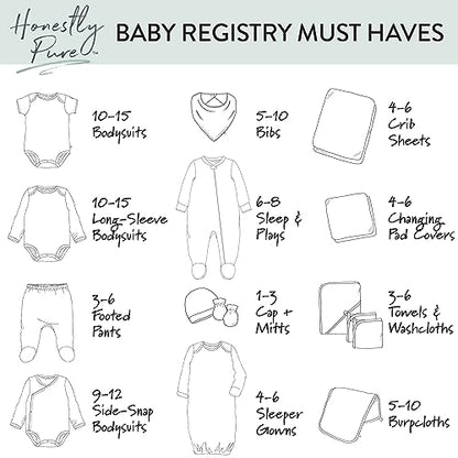 HonestBaby Organic Cotton Gift Set for Infants