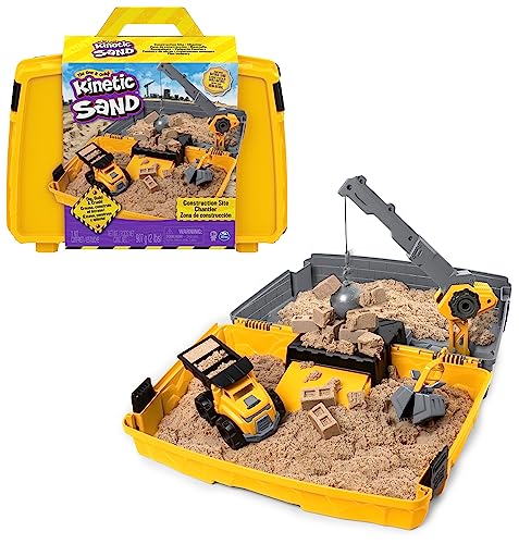 2lbs Kinetic Sand Construction Site Sandbox Playset Truck
