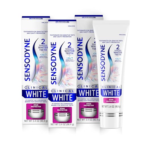 3 Pack Sensodyne Clinical White Toothpaste Sensitive Whitening