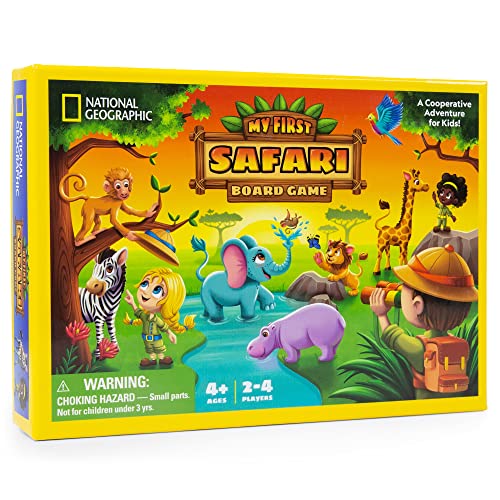 National Geographic My First Safari Kids Board Game