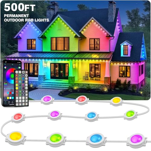 500FT Smart Waterproof Outdoor RGB LED Strip Lights