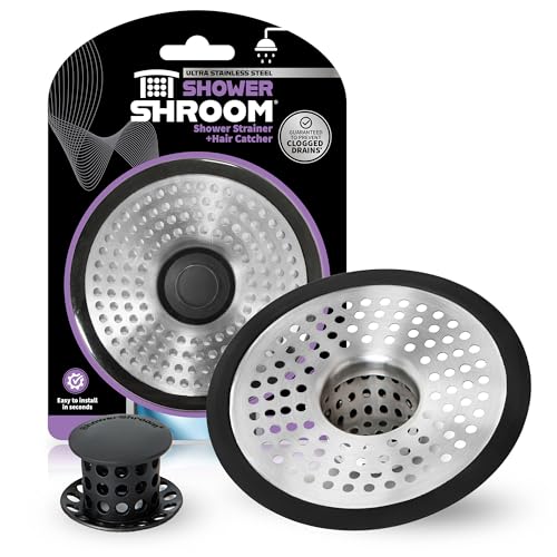 ShowerShroom Stainless Steel Shower Drain Hair Catcher