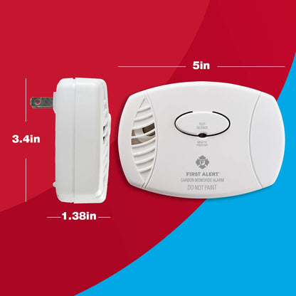 First Alert Carbon Monoxide Detector with Battery Backup