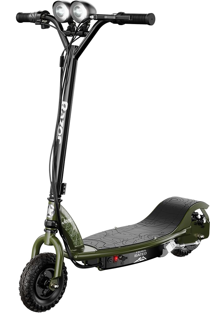 Razor RX200 Electric Off-Road Scooter, Green, 37 Inch