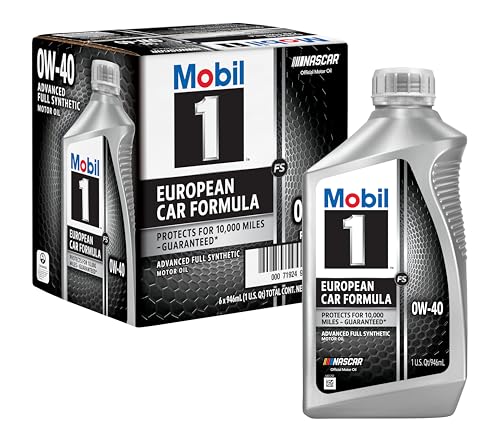 6 Pack Mobil 1 Full Synthetic Motor Oil 0W-40