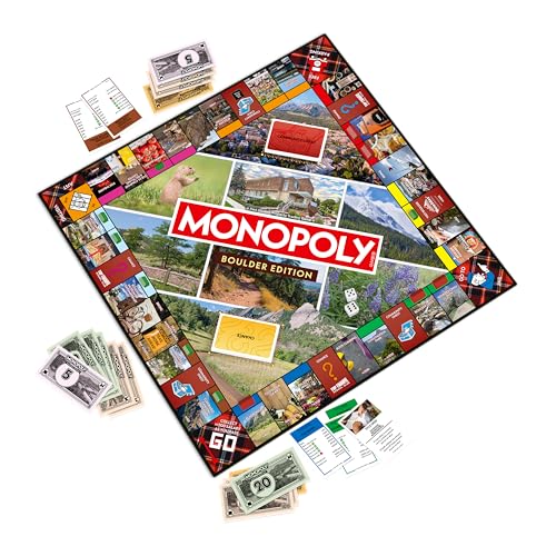 Monopoly Boulder Colorado Edition Family Board Game
