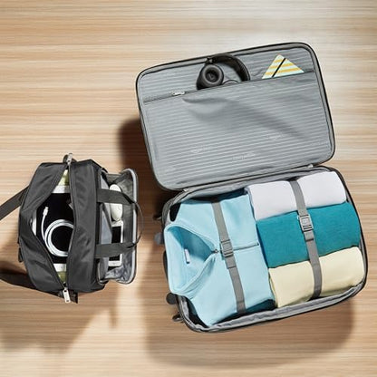 23-Inch Carry-On Luggage Set with Wheels