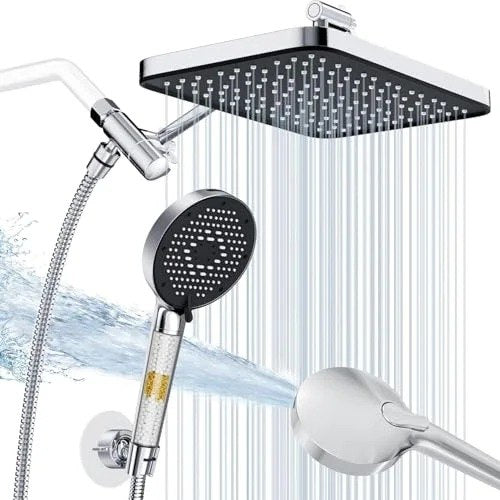 12-Inch Filtered Rain Shower Head