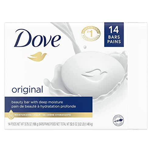 Dove Beauty Bar Moisturizing Skin Cleanser 14 Bars
