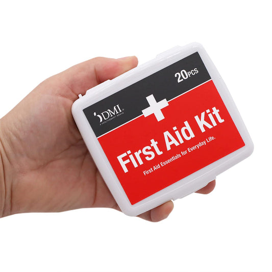 DMI 20-Piece First-Aid Kit, Portable & Durable