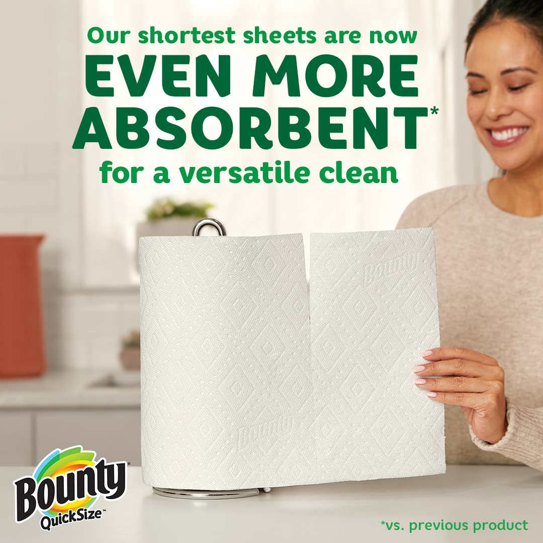 Bounty Select-A-Size Paper Towels, 2 Double Plus Rolls, White, 113 Sheets Per Roll