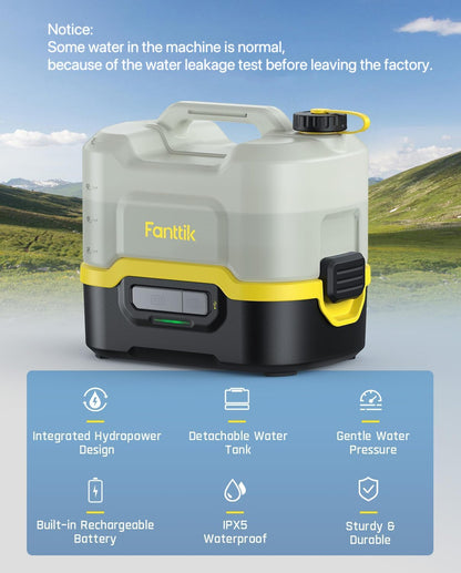 Portable Electric Sprayer by Fanttik, 2.1Gal Tank