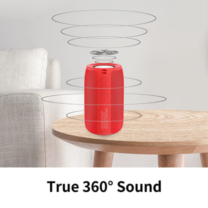 Portable Waterproof Bluetooth Speaker with 24H Playtime