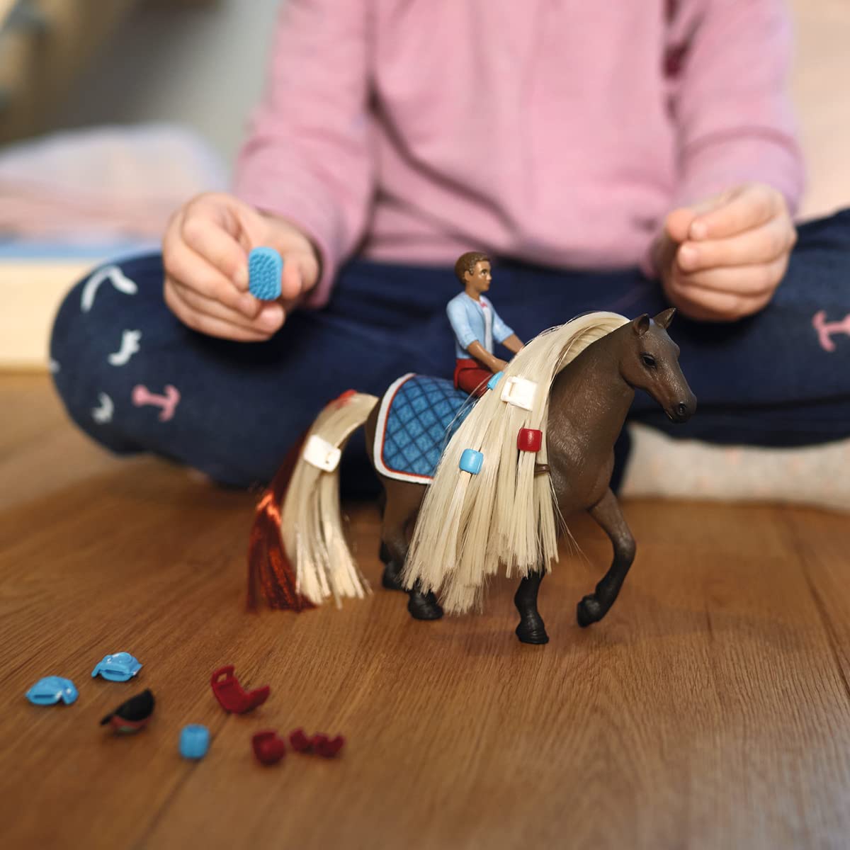 18-Piece Schleich Horse Styling Playset with Figurines