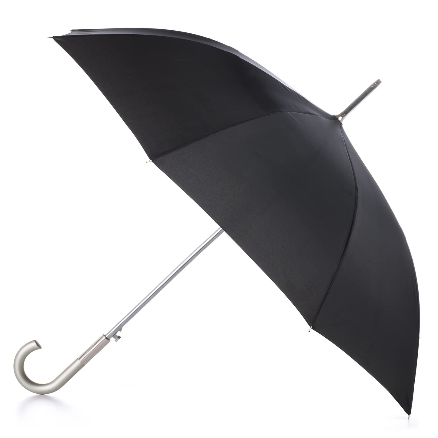 totes Unisex Women's Men's Auto Open J-Handle Stick ECO Umbrella