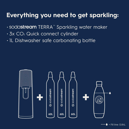 SodaStream Sparkling Water Maker Bundle with CO2