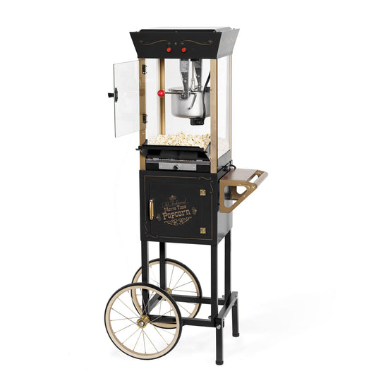 8 Oz Nostalgia Popcorn Maker Machine Cart