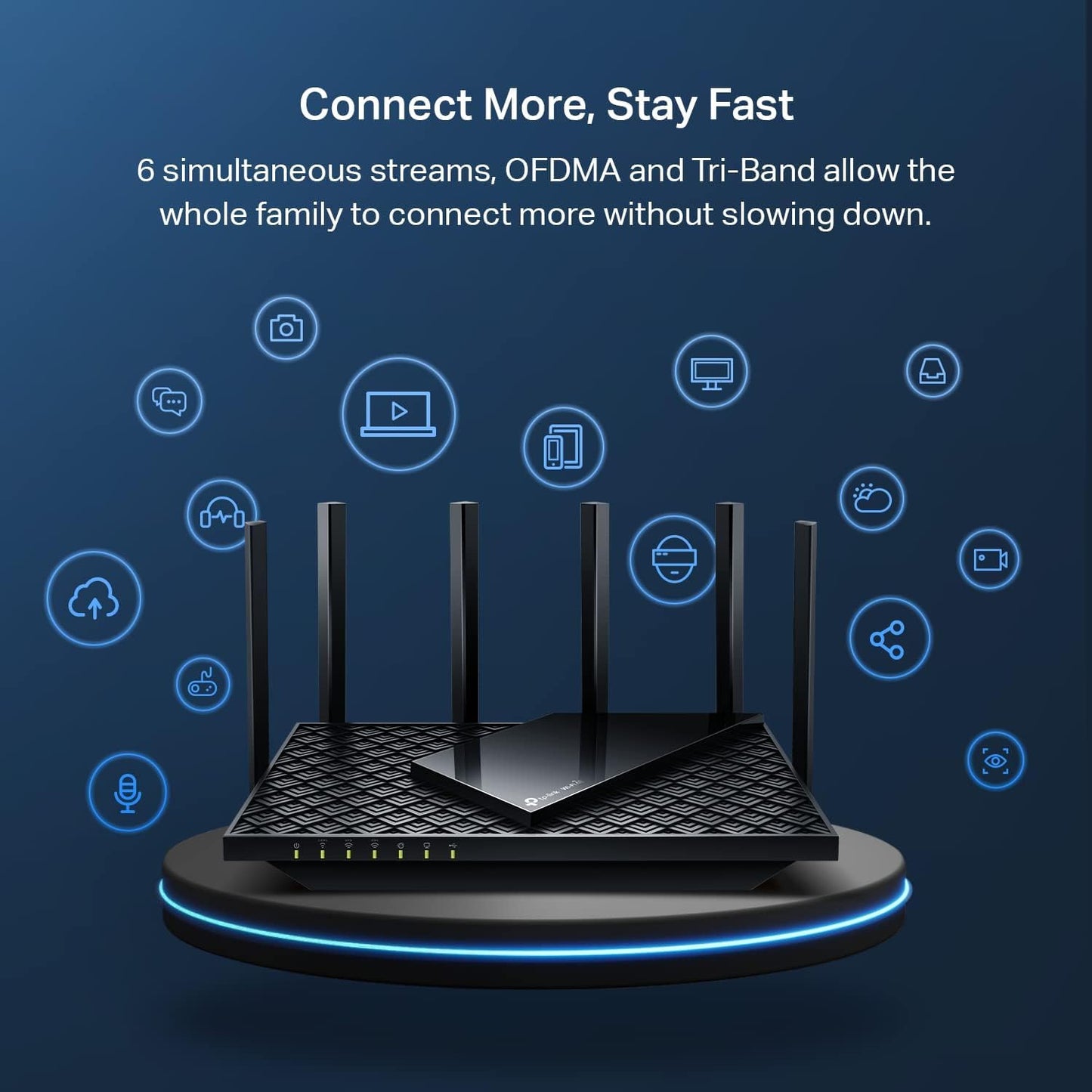 TP-Link AXE5400 Tri-Band WiFi 6E Router