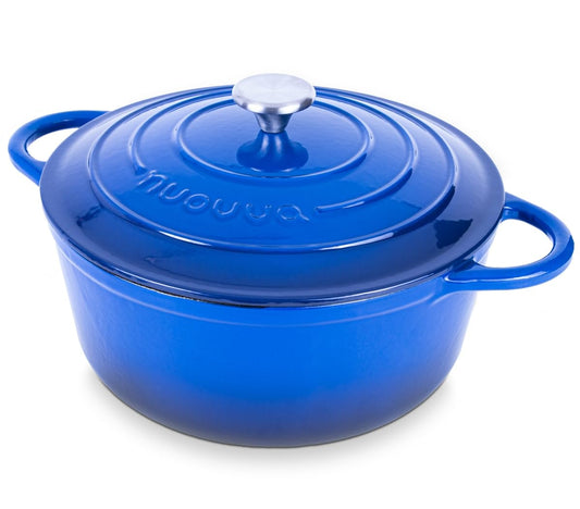 6.4-Quart Cast Iron Dutch Oven with Lid