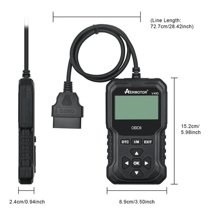 AERMOTOR OBD2 Scanner for Engine Fault Codes