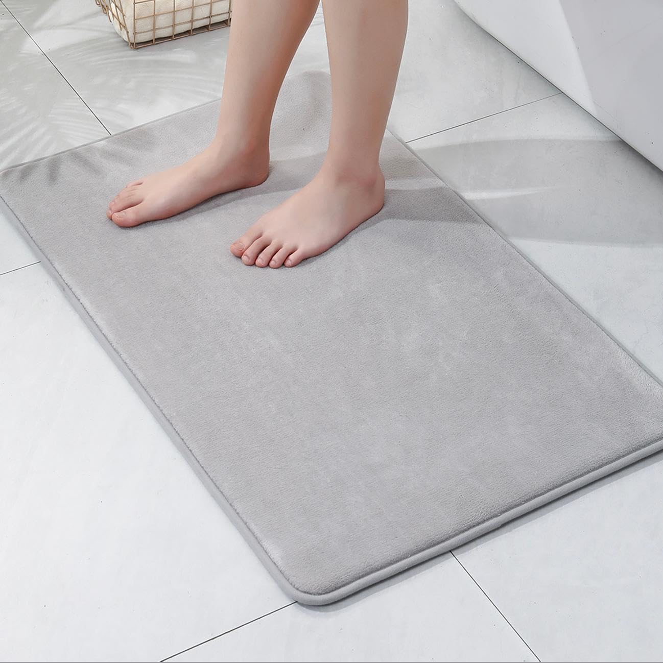 Soft Quick-Dry Memory Foam Bath Mat