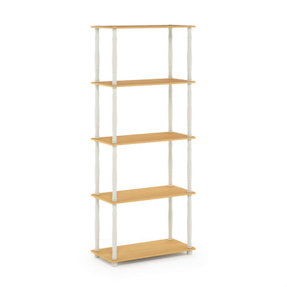 Furinno 5-Tier Multipurpose Storage Display Rack