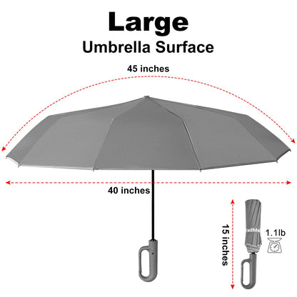 Windproof Compact Travel Umbrella for Rain