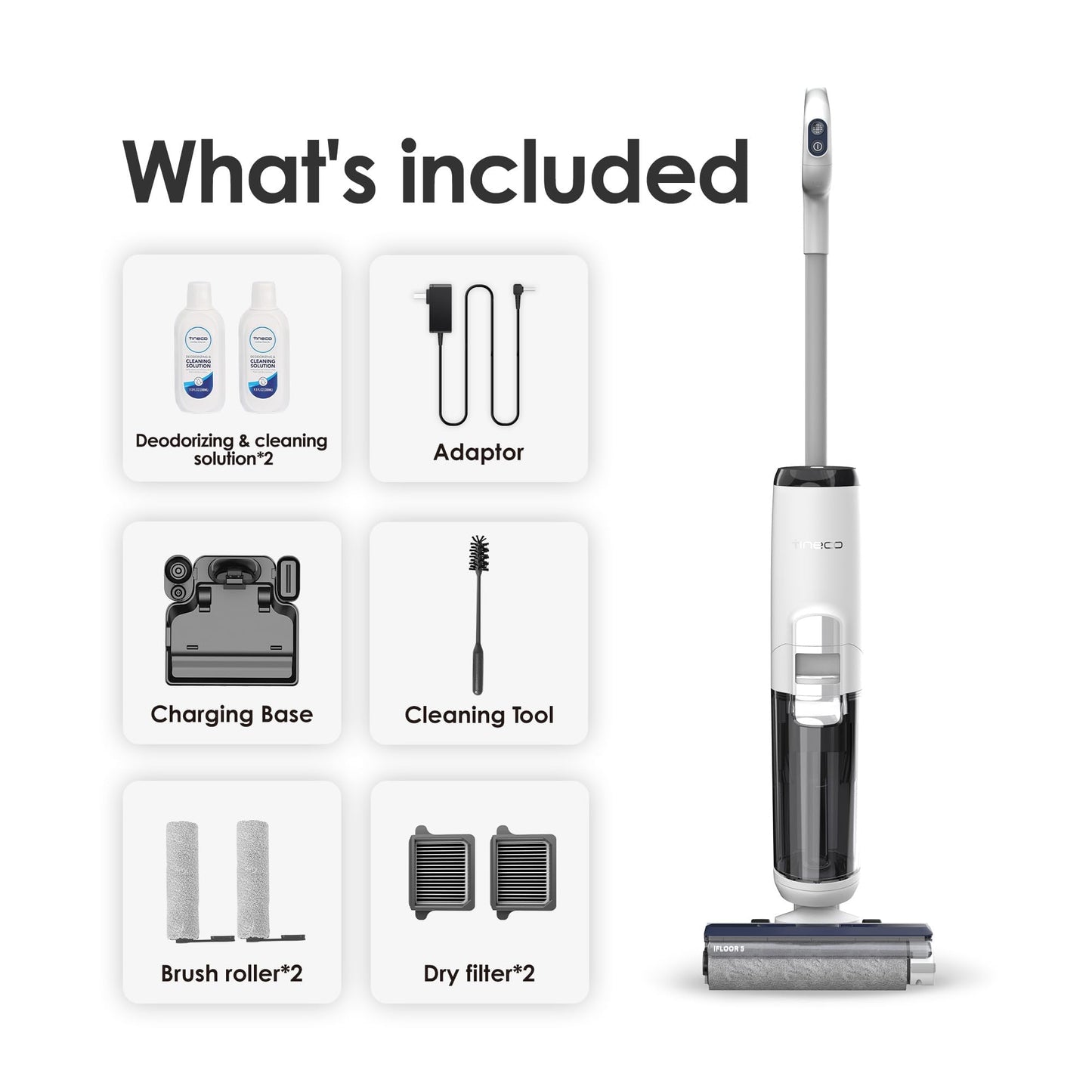 Tineco iFLOOR 5 Cordless Wet Dry Vacuum