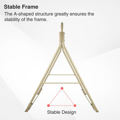 RedSwing Hammock Chair with Stand,Include Hanging Swing Chair,Heavy Duty Hammock Swing Chair with Stand for Adults Indoor Outdoor Patio Backyard, Max Load 330 Lbs