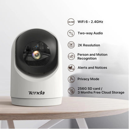 Tenda 2K WiFi6 Indoor Security Camera