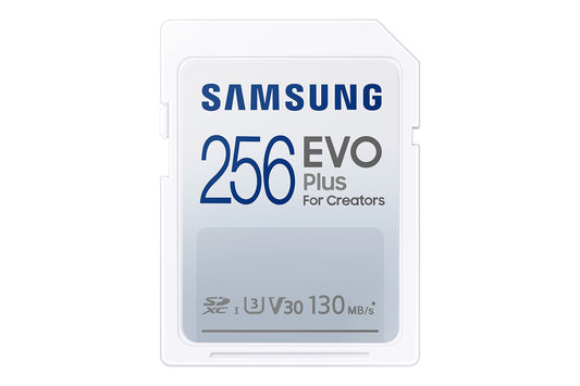 SAMSUNG EVO Plus 256GB SDXC Memory Card