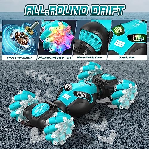 Gesture Sensing RC Stunt Car with Lights & Music