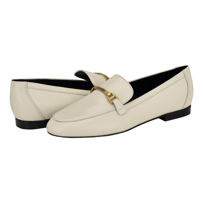 Calvin Klein Women's Sommiya Loafer, Chic Cream 150, 9