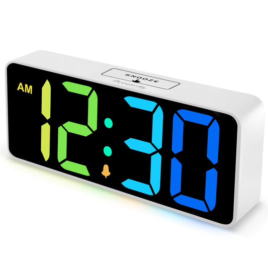 DreamSky Large Digital Alarm Clock for Seniors