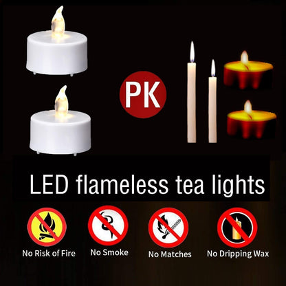 24 Flameless LED Tea Lights