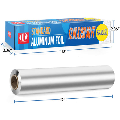 Standard Aluminum Foil 250 Sq Ft, Pack of 20