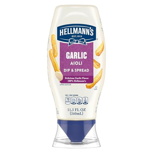 HELLMANN'S Vegan Garlic Aioli Dip and Spread 11.5oz